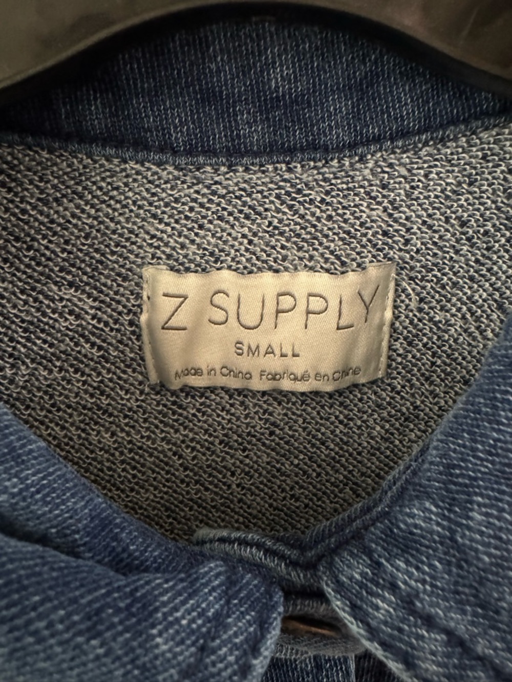 Z Supply Indigo Denim Button-Up Jacket - Picture 9 of 9